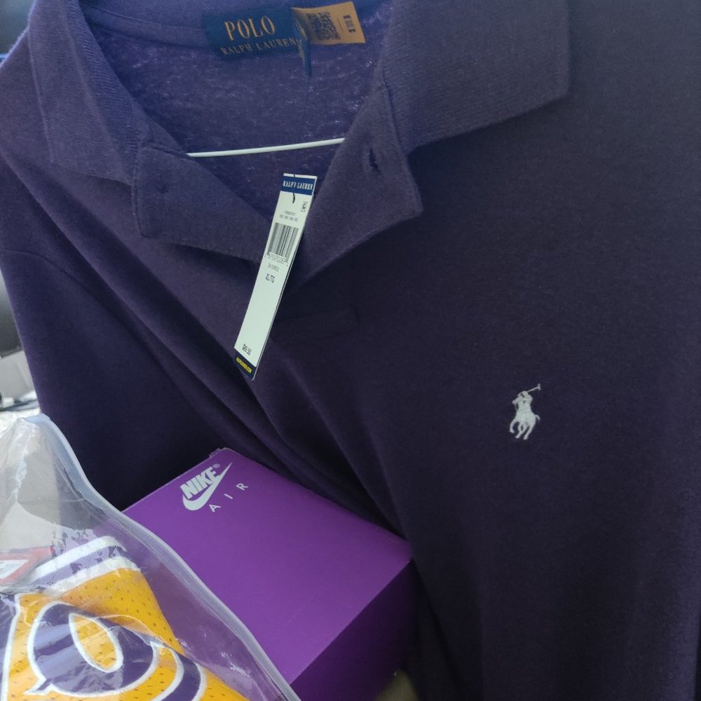 Combo Pack - Nike Air Max 90; Kobe Bryant Laker jus don shorts; Polo Shirt